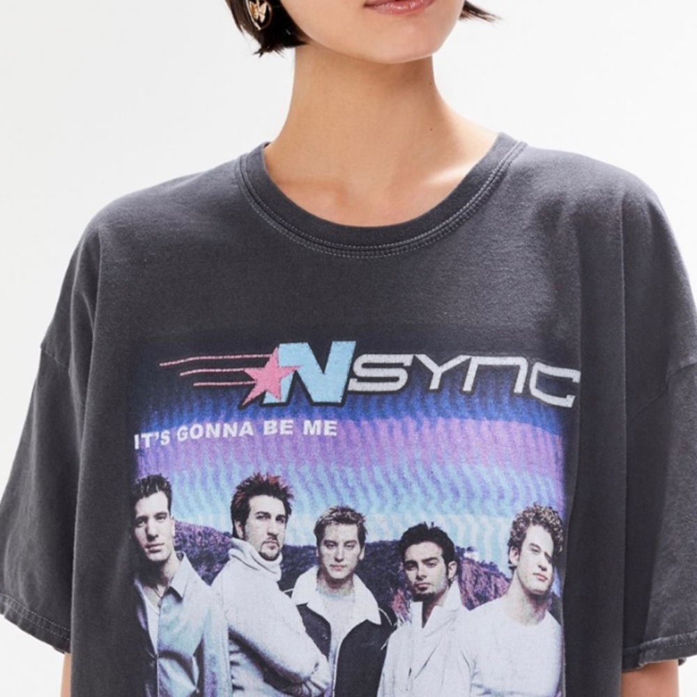 UO *NSYNC Tee Shirt Dress